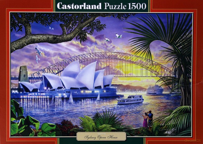 Castor 1500 elementów Sydney Opera [PUZZLE]