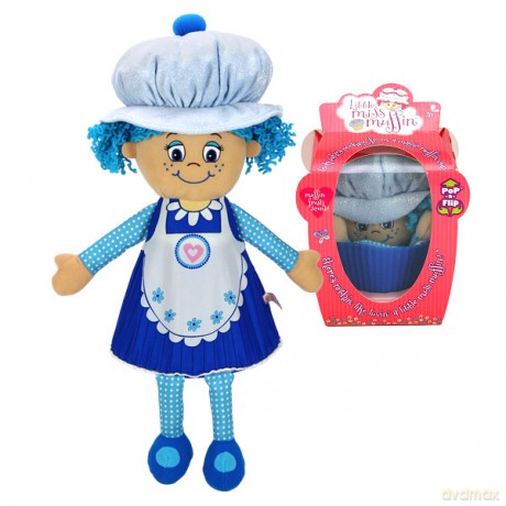 Muffin Lalka Blueberry 22cm I Przepis [ZABAWKA]