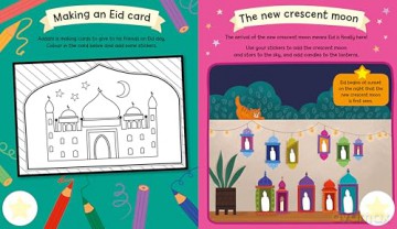 Happy Eid Sticker Activity Book: the perfect Eid gift for kids with over 400 stickers! - Campbell Books [KSIĄŻKA]