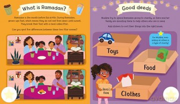 Happy Eid Sticker Activity Book: the perfect Eid gift for kids with over 400 stickers! - Campbell Books [KSIĄŻKA]