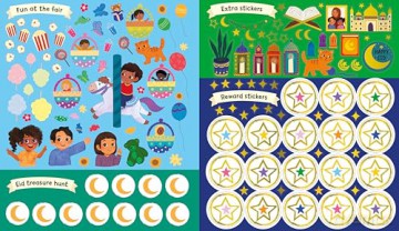 Happy Eid Sticker Activity Book: the perfect Eid gift for kids with over 400 stickers! - Campbell Books [KSIĄŻKA]