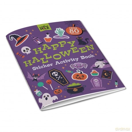 Happy Halloween Sticker Activity Book - Creative Mile [KSIĄŻKA]