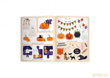 Happy Halloween Sticker Activity Book - Creative Mile [KSIĄŻKA]