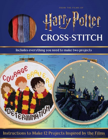 Harry Potter Cross-Stitch (Cross-stitch Kits) - Editors of Thunder Bay Press [KSIĄŻKA]