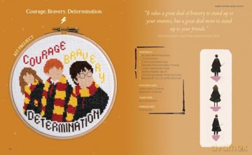 Harry Potter Cross-Stitch (Cross-stitch Kits) - Editors of Thunder Bay Press [KSIĄŻKA]