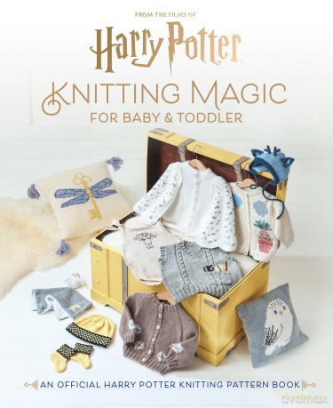 Harry Potter: Knitting Magic for Baby and Toddler: The official craft pattern book for fans of the series - Julie Brooke [KSIĄŻKA]