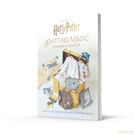 Harry Potter: Knitting Magic for Baby and Toddler: The official craft pattern book for fans of the series - Julie Brooke [KSIĄŻKA]