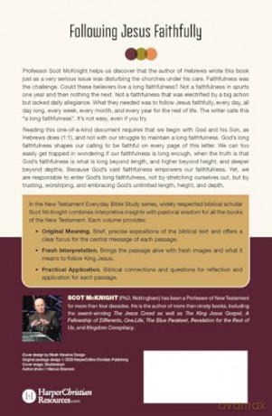 Hebrews: Living a Long Faithfulness (New Testament Everyday Bible Study Series) - Scot McKnight [KSIĄŻKA]