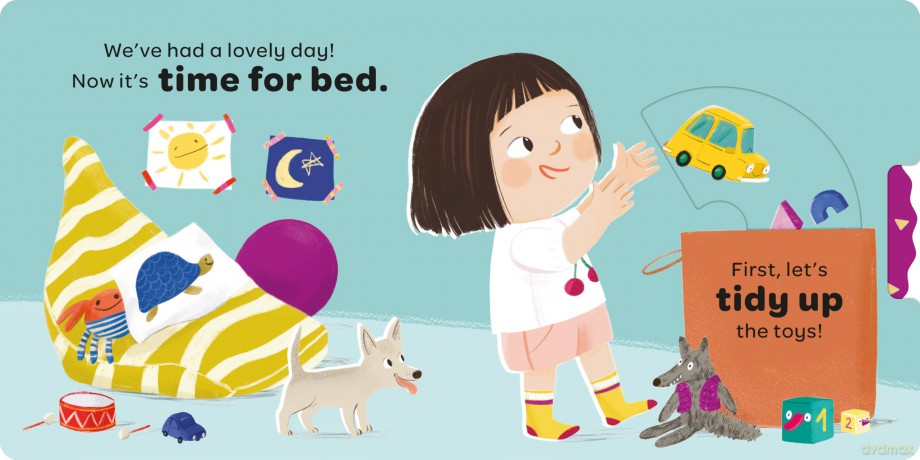 Hello, Sleep!: Turn the wheel and become a bedtime superstar! (Play, Turn, Shine) - Happy Yak [KSIĄŻKA]