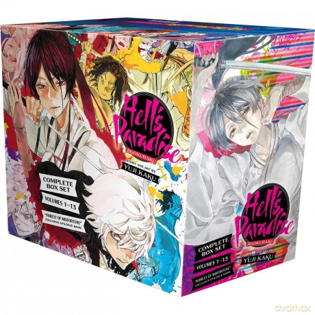 Hell's Paradise: Jigokuraku Complete Box Set: Includes volumes 1-13 with premium - Yuji Kaku [KOMIKS]