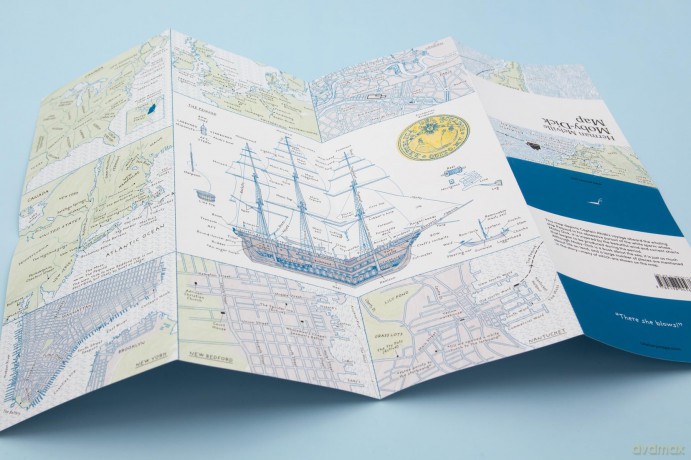 Herman Melville, Moby-Dick Map (Literary Maps Series) - Martin Thelander [KSIĄŻKA]