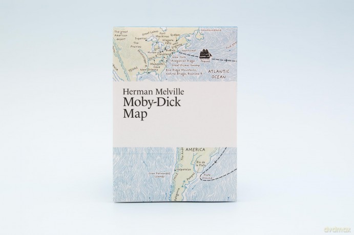 Herman Melville, Moby-Dick Map (Literary Maps Series) - Martin Thelander [KSIĄŻKA]