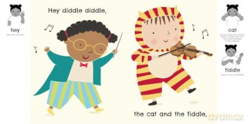 Hey Diddle Diddle BSL (Sign and Rhyme BSL) - Annie Kubler [KSIĄŻKA]