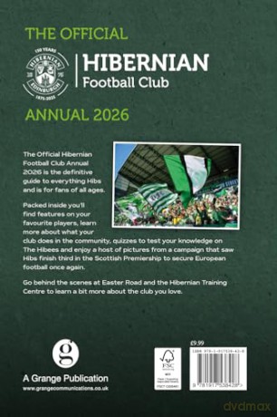 Hibernian FC Official Annual 2026 - Hibs FC [KSIĄŻKA]