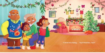 Hide-and-Seek with Santa Claus - Carolyn Fabris [KSIĄŻKA]