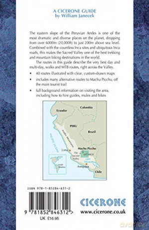 Hiking and Biking Peru's Inca Trails: 40 trekking and mountain biking routes in the Sacred Valley (Cicerone Guides) - William Janecek [KSIĄŻKA]