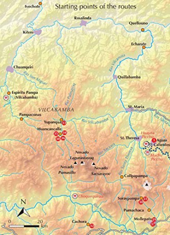 Hiking and Biking Peru's Inca Trails: 40 trekking and mountain biking routes in the Sacred Valley (Cicerone Guides) - William Janecek [KSIĄŻKA]