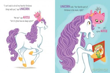 Holly Jolly Kitty-Corn: A Picture Book - Shannon Hale [KSIĄŻKA]
