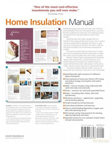 Home Insulation Manual: How To Cut Enery Bills And Make Your Home Warm And Comfortable - Ian Rock [KSIĄŻKA]