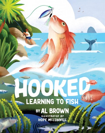 Hooked: Learning to Fish - Al Brown [KSIĄŻKA]