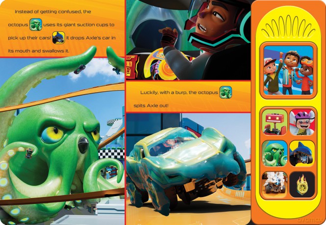 Hot Wheels Let's Race - Go, Hot Wheels! Sound Book - PI Kids - PI Kids [KSIĄŻKA]