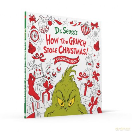 How the Grinch Stole Christmas! Colouring Book: A festive illustrated Christmas colouring book - new for 2025! - Dr. Seuss [KSIĄŻKA]