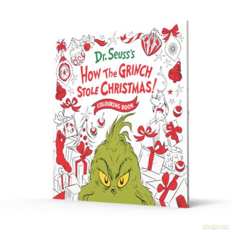 How the Grinch Stole Christmas! Colouring Book: A festive illustrated Christmas colouring book - new for 2025! - Dr. Seuss [KSIĄŻKA]