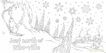How the Grinch Stole Christmas! Colouring Book: A festive illustrated Christmas colouring book - new for 2025! - Dr. Seuss [KSIĄŻKA]