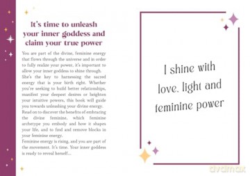 How to Awaken Your Inner Goddess: Empowering Rituals and Affirmations to Help You Radiate Divine Feminine Energy - Sally Brockway [KSIĄŻKA]