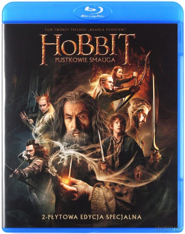 Hobbit: Niezwykła podróż / Hobbit: Pustkowie Smauga - Pakiet [4xBlu-Ray]