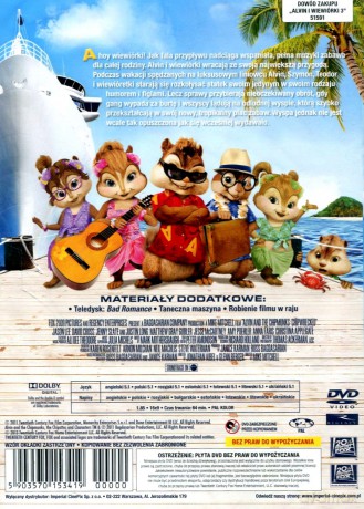 Alvin i Wiewiórki Trylogia [BOX] [3DVD]