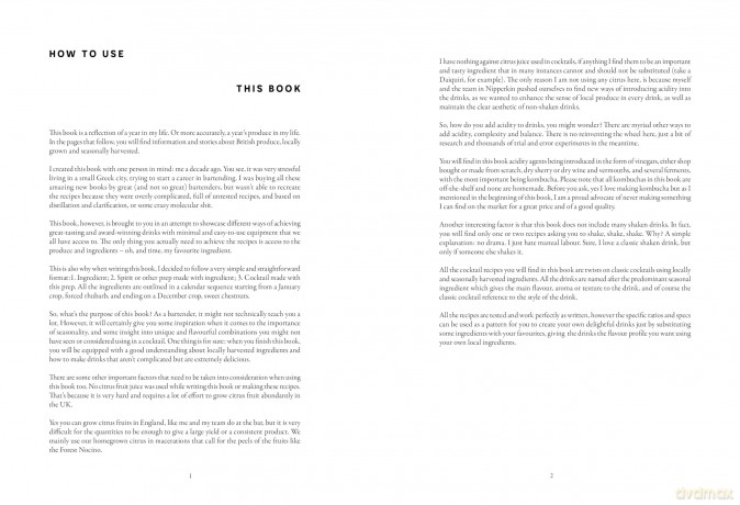 HYPER drinks | A personal journal of cocktail recipes showcasing HYPER seasonal, HYPER local produce made with HYPER simple techniques. - Angelos Bafas [KSIĄŻKA]