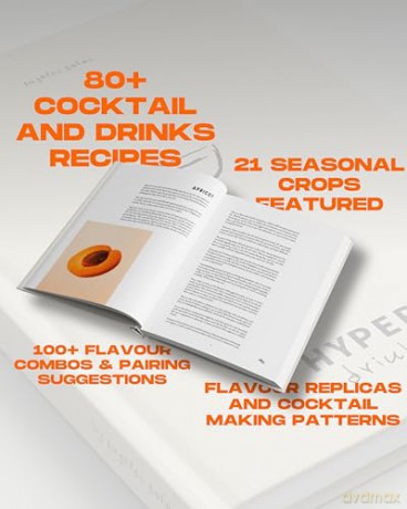 HYPER drinks | A personal journal of cocktail recipes showcasing HYPER seasonal, HYPER local produce made with HYPER simple techniques. - Angelos Bafas [KSIĄŻKA]