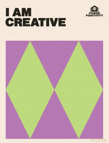 I AM CREATIVE (Power Positivity) - Quadrille [KSIĄŻKA]
