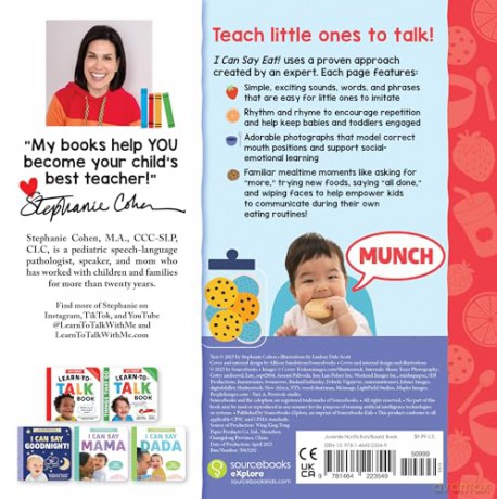 I Can Say Eat! (My First Learn-to-Talk Books) - Stephanie Cohen [KSIĄŻKA]
