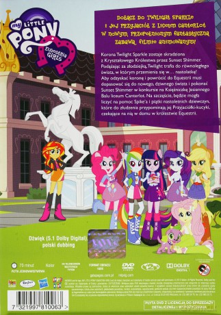 My Little Pony: Equestria Girls 1+2 Pakiet [2DVD]