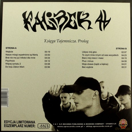 Kaliber 44: Księga Tajemnicza.Prolog [Winyl]