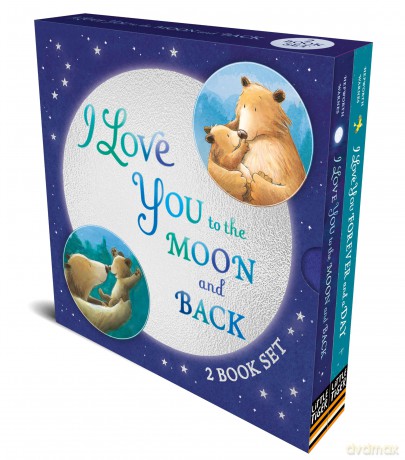 I Love You to the Moon and Back: A 2-book slipcase - Amelia Hepworth [KSIĄŻKA]
