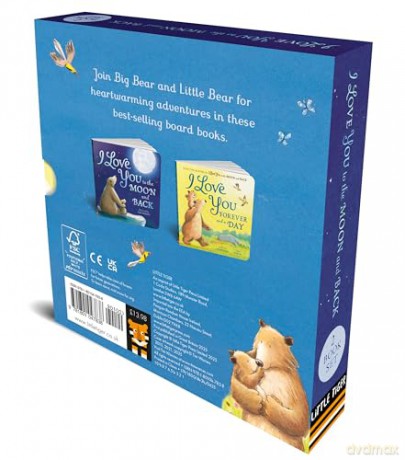 I Love You to the Moon and Back: A 2-book slipcase - Amelia Hepworth [KSIĄŻKA]