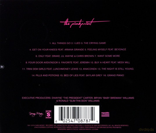 Nicki Minaj: The Pinkprint [CD]