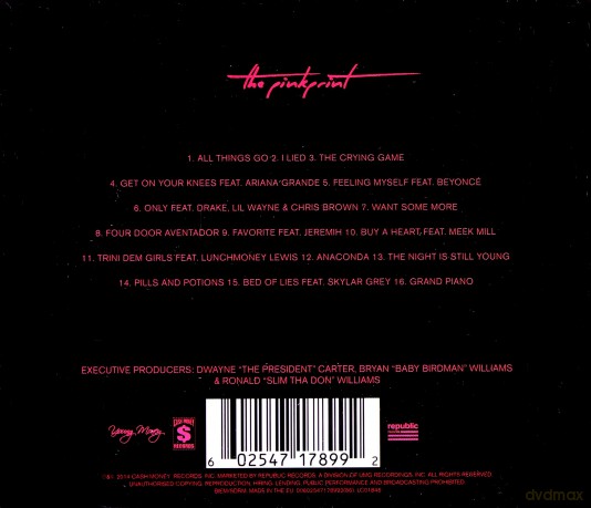 Nicki Minaj: The Pinkprint (PL) [CD]