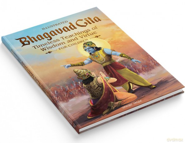 Illustrated Bhagavad Gita for Children-Timeless Teachings of Wisdom and Virtue- Shubha Vilas - Shubha Vilas [KSIĄŻKA]
