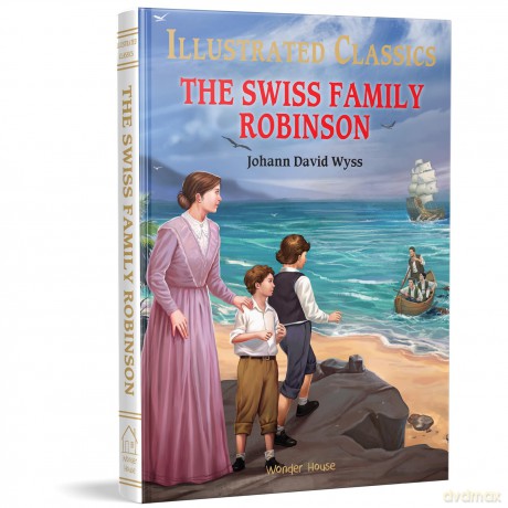 Illustrated Classics - The Swiss Family Robinson: Abridged Novels With Review Questions [KSIĄŻKA]