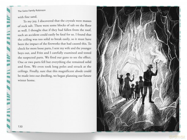Illustrated Classics - The Swiss Family Robinson: Abridged Novels With Review Questions [KSIĄŻKA]