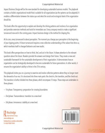 Impact Business Design: The Playbook for Developing Sustainable Business Models - Stephan Grabmeier [KSIĄŻKA]