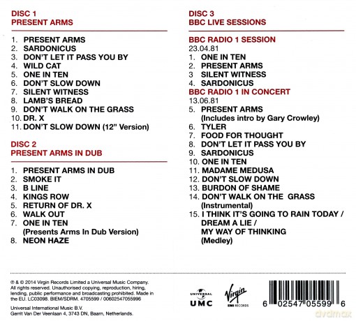 Ub40: Present Arms (Deluxe) [3CD]