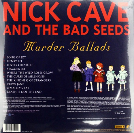 Nick Cave and The Bad Seeds: Murder Ballads [2xWinyl]