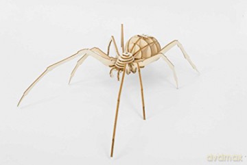 IncrediBuilds: Spider 3D Wood Model [KSIĄŻKA]