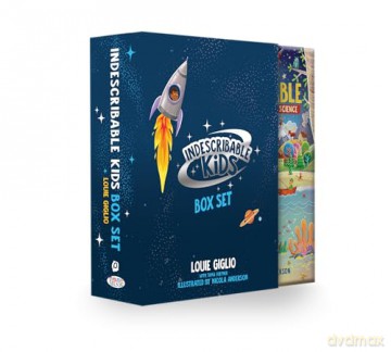 Indescribable Kids Box Set with Poster (Indescribable, How Great Is Our God, The Wonder of Creation): Includes 3 Devotionals About God and Science! - Louie Giglio [KSIĄŻKA]