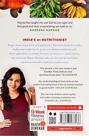 Indian Superfoods - Rujuta Diwekar [KSIĄŻKA]